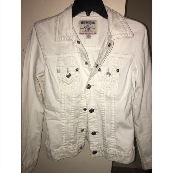 white jean jacket ladies